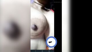 Indian bengali chubby housewife very sexy getting naked showing huge boobs and big pink nipple and fingering hairy pussy