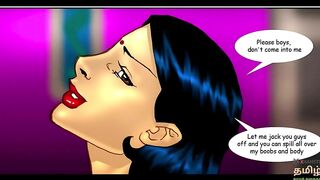 Savita Bhabhi Episode 2 - Cricket ( Threesome sex). Two boys from her building double penetrated Her