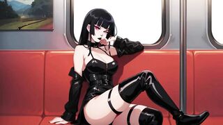 The Gothgirl on the Train