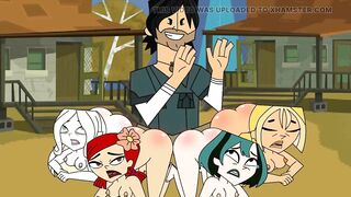 Total Drama Island - Butt Spank and Happy Sexy MILFs Part5