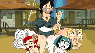 Total Drama Island - Butt Spank and Happy Sexy MILFs Part5