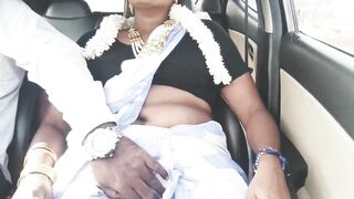 Indian Bhabhi Car Sex. Telugu Bhabi Car Long Drive for Fucking with Stepson