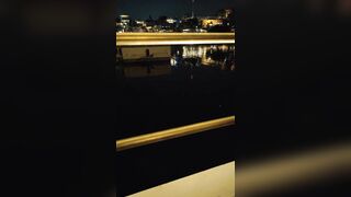 Indian Couple Enjoy the View of Lake and Fucking in Balcony with Lake Open View