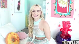 TRUE ANAL Khloe Kingsley keeps you hard