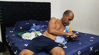 Big ass stepdaughter seduces her disgusting stepdad so he won't tell her mom she has a boyfriend