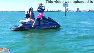 Virgo Peridot and Mandimayxxx Gets Fucked By Gibby The Clown On A Jet Ski In The Middle Of The Ocean