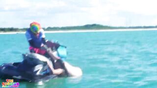 Virgo Peridot and Mandimayxxx Gets Fucked By Gibby The Clown On A Jet Ski In The Middle Of The Ocean