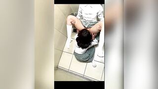 Two Lesbian Students Fucking in the School Bathroom! Pussy Licking Between School Friends! Real Amateur Sex! Cute Hot Latinas!