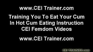 Cum Eating Encouragement JOI Masturbation