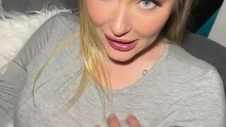 Hot Blondie Gets To Blow Me On Date