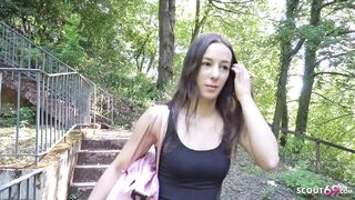 GERMAN SCOUT - TINY 18 VIRGIN SCHOOLGIRL I HARD ANAL AND RIM I REAL OUTDOOR PICKUP SEX