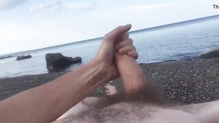 (Preview) Super daring masturbation while strolling bare naked on Public Beach when nobody is around, by Sexx Adventures (XVideos).