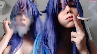 Succubus Egirl Smoking for you (ask me for full vid)