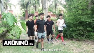 Soccer Players Fucking After The Game