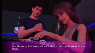 Hardcore Anal Sex With My Anal Virgin Girlfriend in nightclub - 3D Hentai Animated Porn With Sound - F.I.L.F.