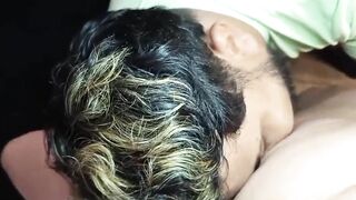 Horny Woman Fucking Her Masseuse With Deep Throat And Makes Him Cum On Her Face