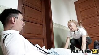 MATURE4K. Wait Was Worth It. Hot sex with Nicole Wonder & Mat