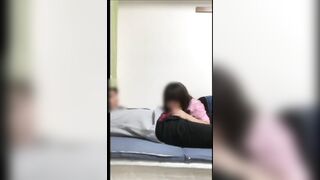 Couple enjoying leisurely sex on a holiday