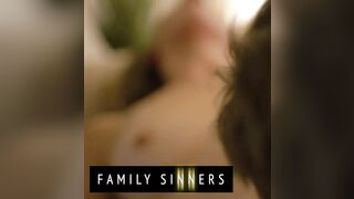 Family Sinners - Nathan Bronson Makes His Coffee & Eats Anny Aurora's Pussy For Breakfast