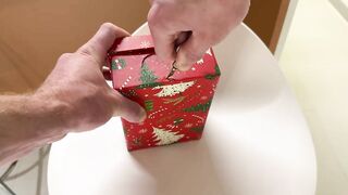 Christmas Dick in a Box for My Big Titty Step Sister