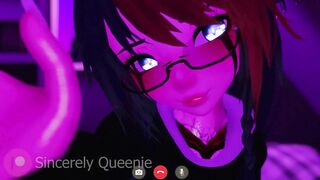 Discord Goodnight Call gone HORRIBLY LEWD -ASMR ROLEPLAY - FUTANARI Masturbation Taking it up my ASS