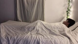 My Stepsister Crawled Under the Covers and Gave Me a Sloppy Blowjob. Deep POV