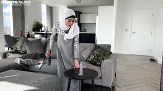 Maid Aaliyah Yasin discovers sex toys