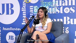 Sex psychologist Shaira is surprised by the BBC of her dreams on Juan Bustos Podcast