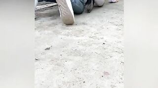 Quickie Blow job and Public Sex! Mexican Student Fucking in the Construction! Real Amateur Sex!