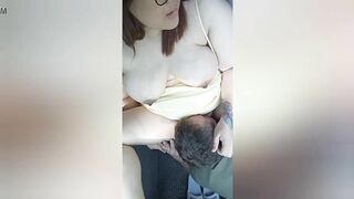 Wife with stranger in car