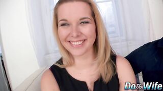 Cuckolding Blonde Nikky Dream Fucks a Stud