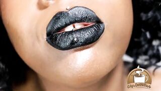 Black Lipstick JOI Goddess Chy Latte