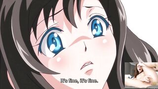 Coworker fucked his boss's wife in every hole [uncensored hentai English subtitles]