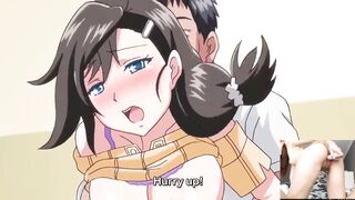 Coworker fucked his boss's wife in every hole [uncensored hentai English subtitles]