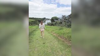 Taiwan student showing off sexy body in public new zealand