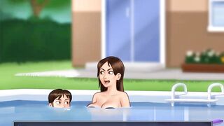 Having Sex With Step Sister In Swimming Pool