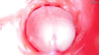 CAMERA INSIDE PUSSY: ALMOST CUM IN PUSSY! BEST Internal ASMR in 4K