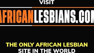 Black Lesbian Lovers Fuck And Trib