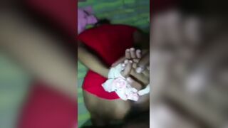 Gagging and Doggy for Submissive African Wife