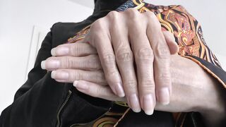 Hand Fetish, Short Fingernails, Natural Fingernails, JOI Lady Victoria Valente