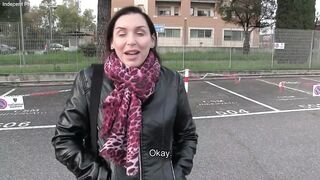 Curvy Italian MILF accepts indecent proposal and gets ass fucked