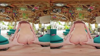 Morning Poolside Creampie - Virtual Real Porn