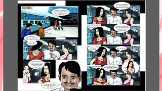 Savita Bhabhi Episode 14 Part 1 - Sexpress - Bhabhi doing sex with her friend's virgin brother in Train