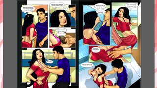 Savita Bhabhi Episode 14 Part 2 - Sexpress - Bhabhi doing sex with her friend's virgin brother in Train