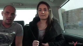 Fucked whore didnt want to leave the car