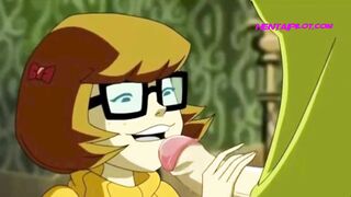 Scooby Doo - Velma Got Horny And Wants A Big Load In Her Ass - Cartoon Sex Parody