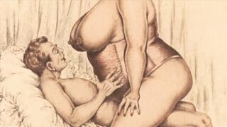 retro erotic art