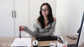 My Teacher's Assistant has the BIGGEST NATURAL TITTIES - Chloe Surreal