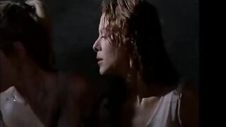 Kari Wuhrer Sexy Scene in Fatal Conflict