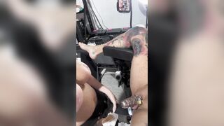 Strap on Stories-pegging - Gyno Chair Slut Puppet Caged & Slut Hole Pumped Until He Erupts. Side POV